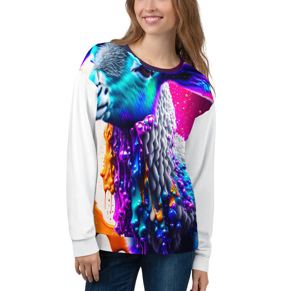Animal Splash Paint Art - Unisex Sweatshirt 68