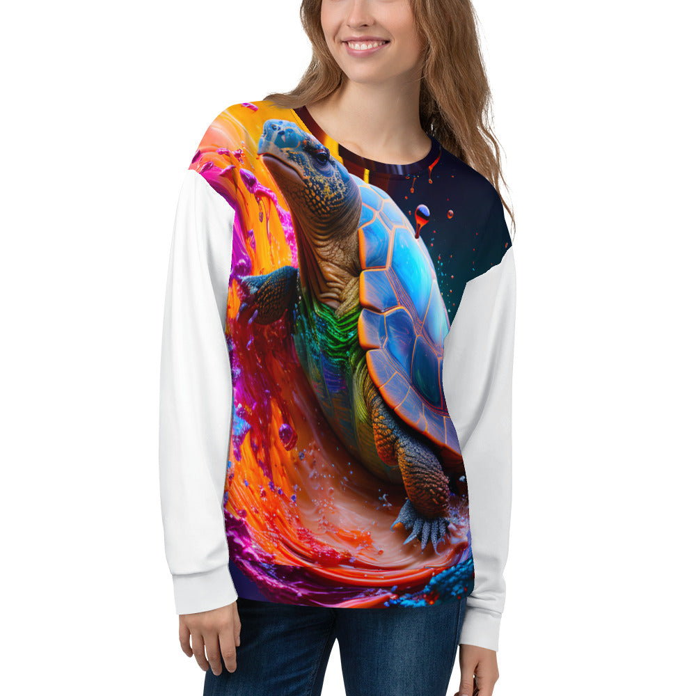 Animal Splash Paint Art - Unisex Sweatshirt 74