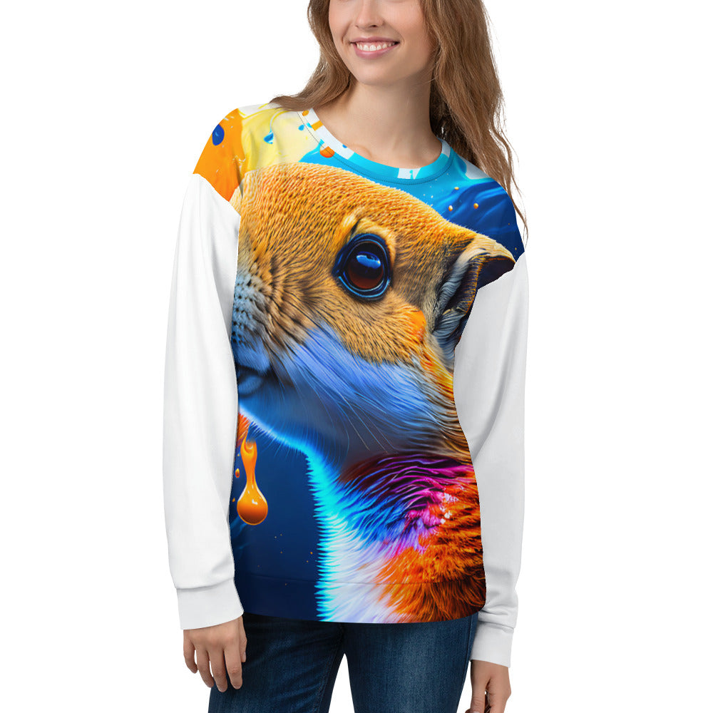 Animal Splash Paint Art - Unisex Sweatshirt 75