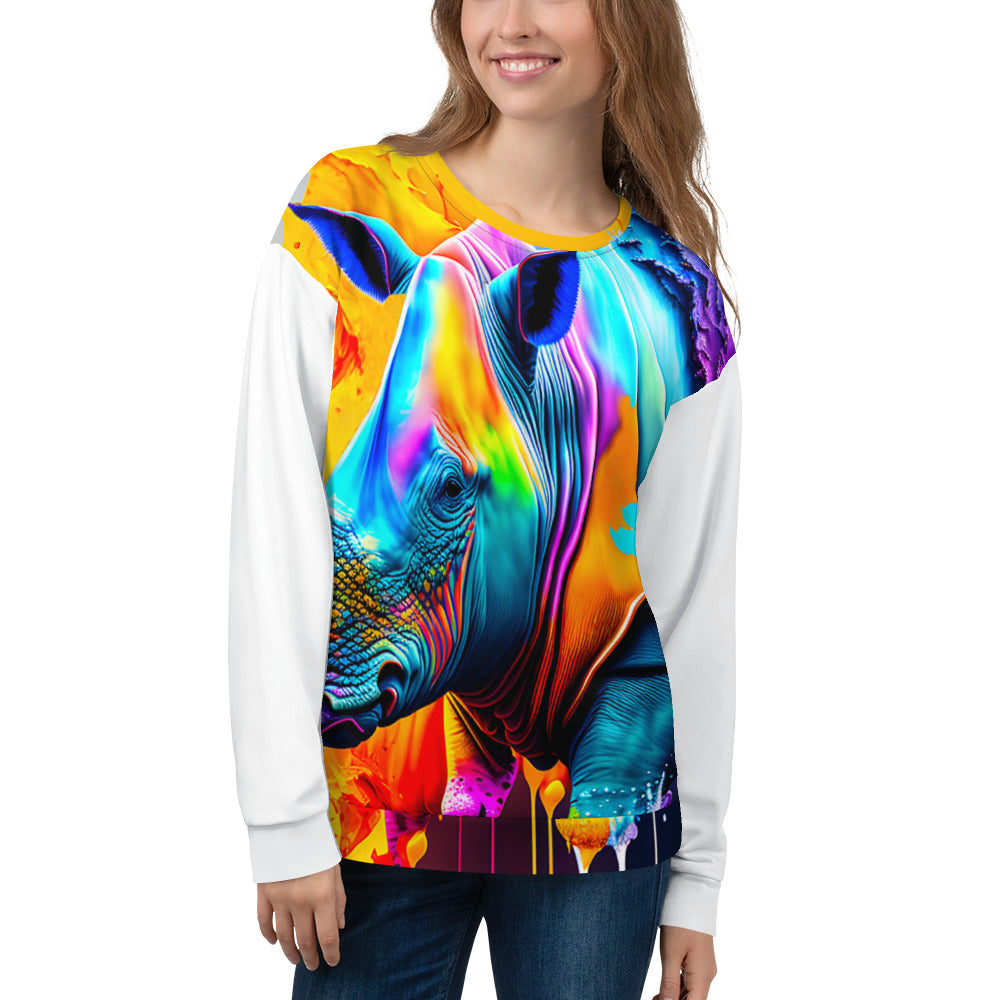 Animal Splash Paint Art - Unisex Sweatshirt 78