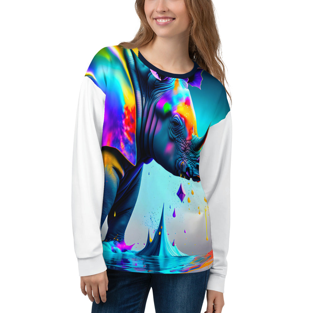 Animal Splash Paint Art - Unisex Sweatshirt 79