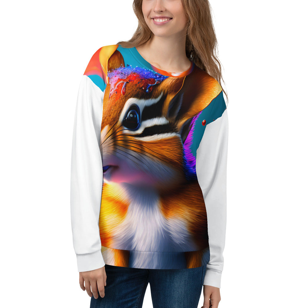 Animal Splash Paint Art - Unisex Sweatshirt 81