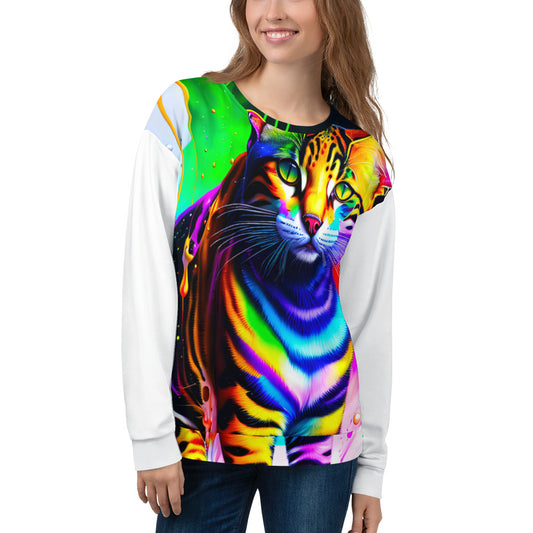 Animal Splash Paint Art - Unisex Sweatshirt 96