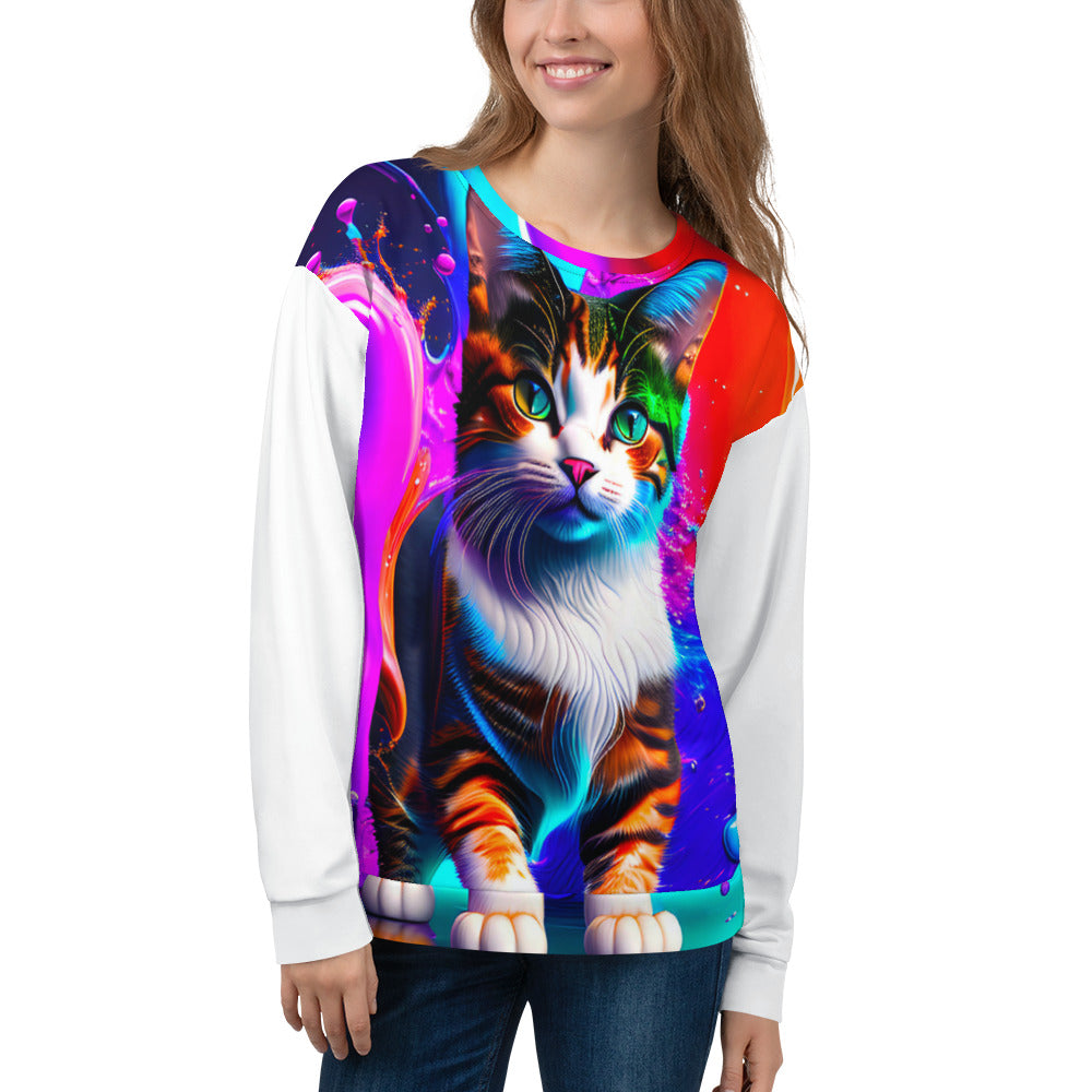 Animal Splash Paint Art - Unisex Sweatshirt 97