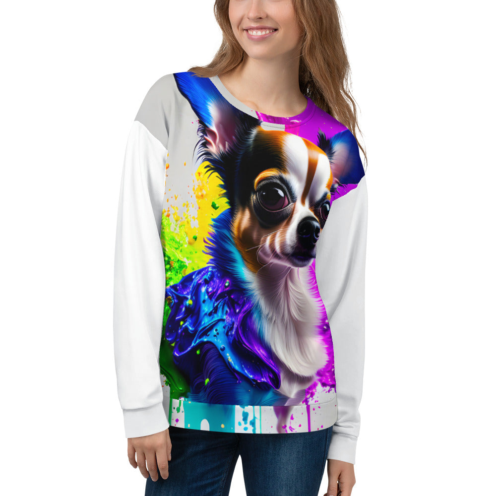 Animal Splash Paint Art - Unisex Sweatshirt 100