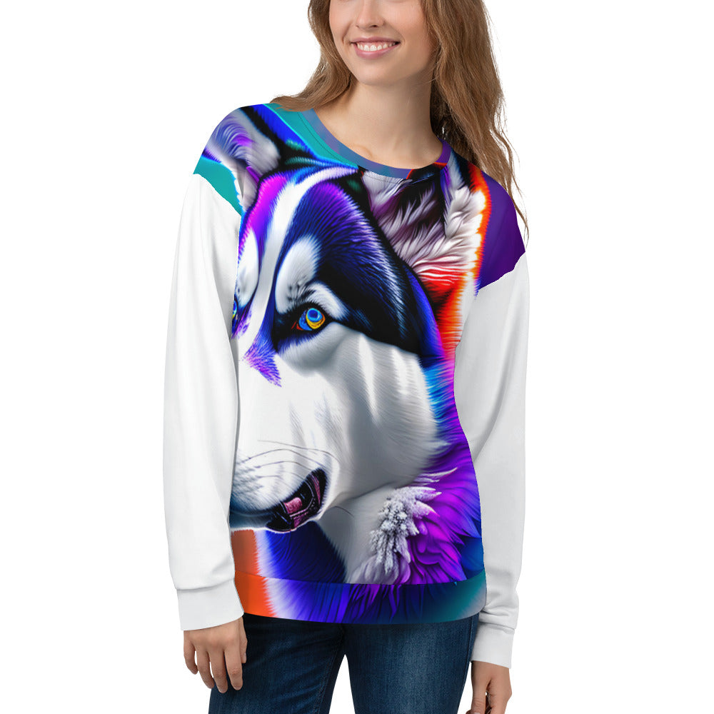 Animal Splash Paint Art - Unisex Sweatshirt 102