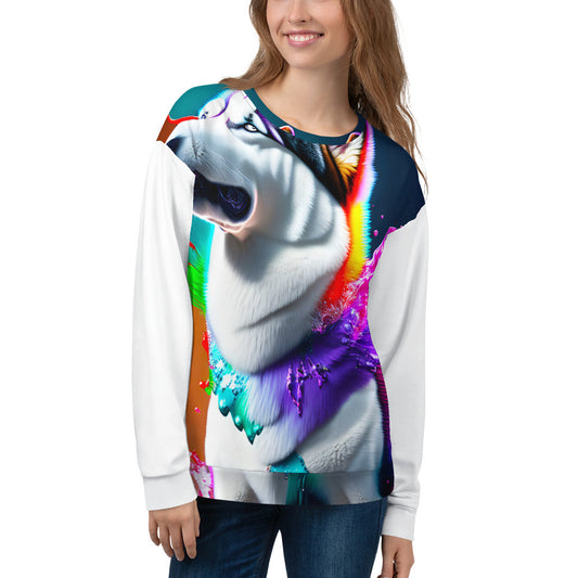 Animal Splash Paint Art - Unisex Sweatshirt 104