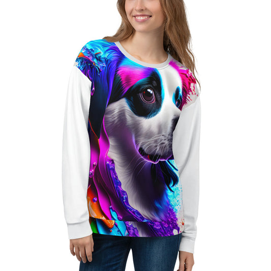 Animal Splash Paint Art - Unisex Sweatshirt 109