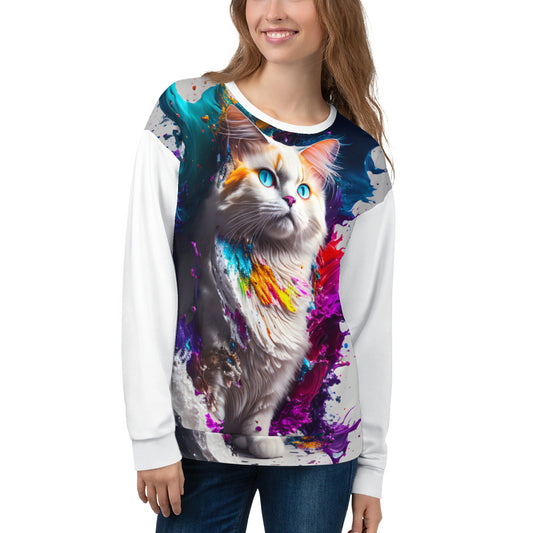 Animal Splash Paint Art - Unisex Sweatshirt 112