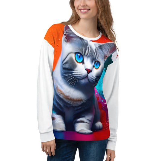 Animal Splash Paint Art - Unisex Sweatshirt 114