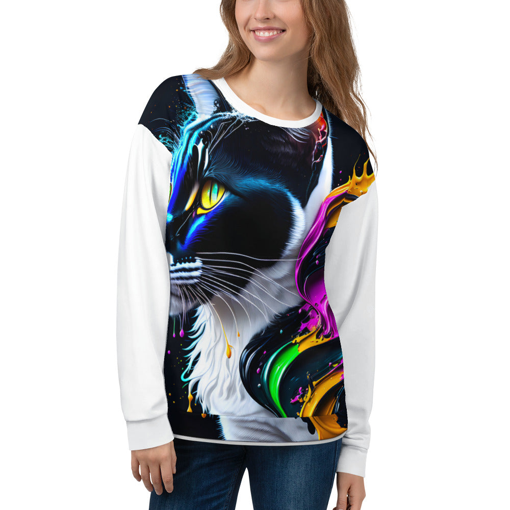 Animal Splash Paint Art - Unisex Sweatshirt 117
