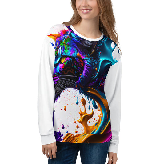 Animal Splash Paint Art - Unisex Sweatshirt 119
