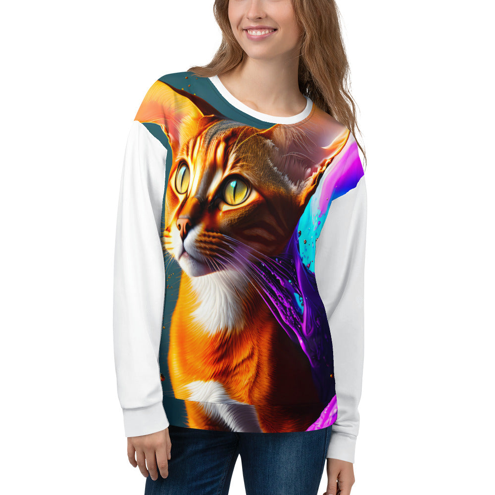 Animal Splash Paint Art - Unisex Sweatshirt 120