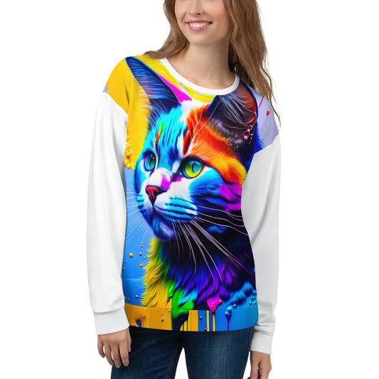 Animal Splash Paint Art - Unisex Sweatshirt 121