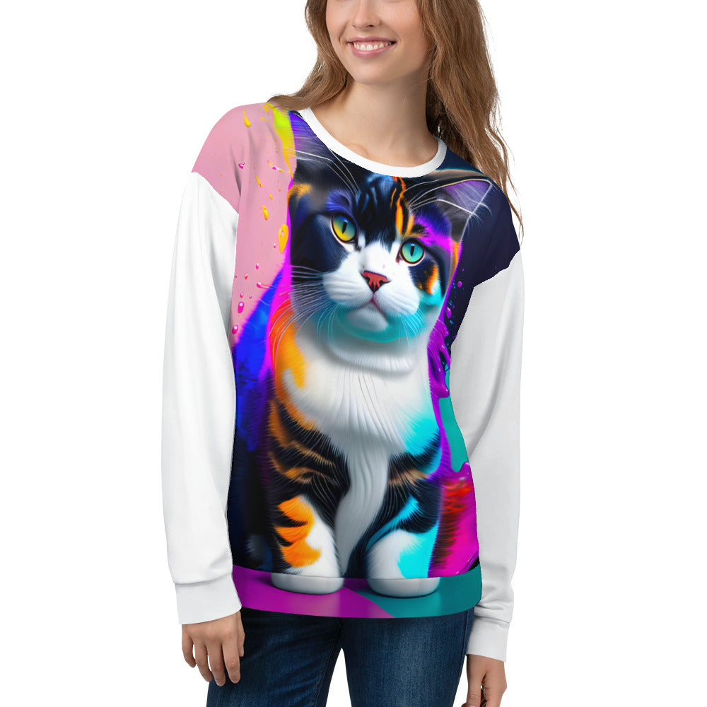 Animal Splash Paint Art - Unisex Sweatshirt 122