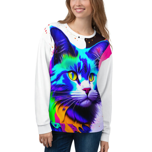 Animal Splash Paint Art - Unisex Sweatshirt 123