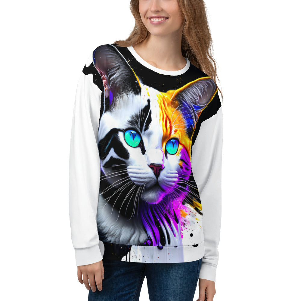 Animal Splash Paint Art - Unisex Sweatshirt 125