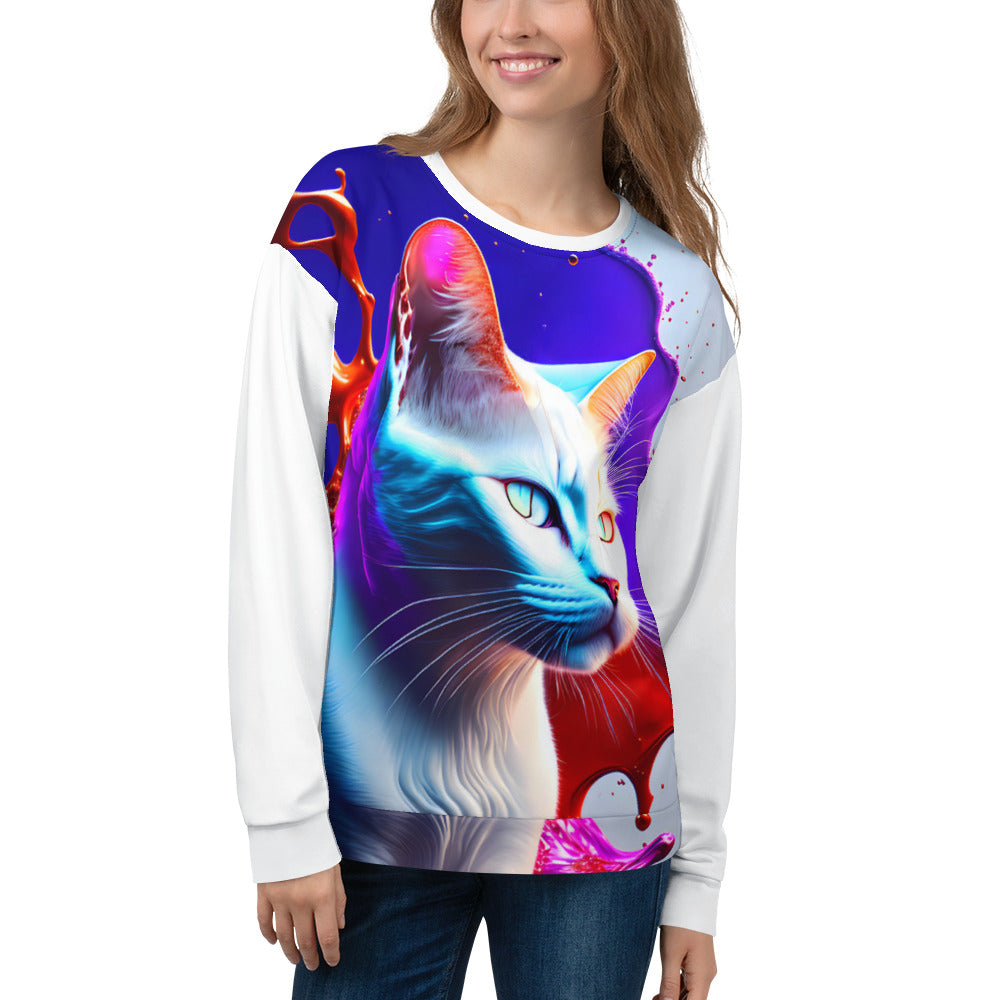 Animal Splash Paint Art - Unisex Sweatshirt 127