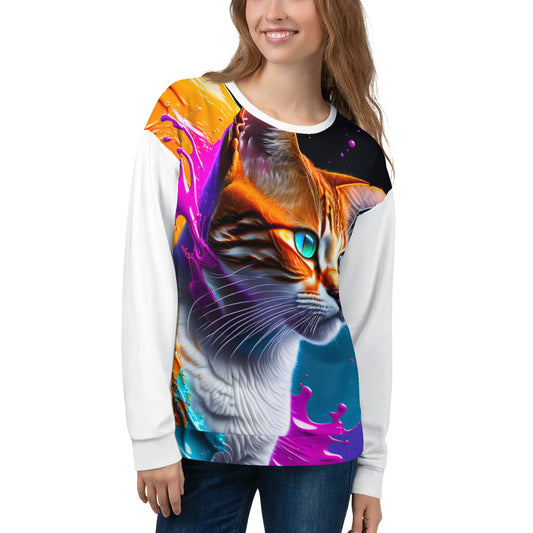 Animal Splash Paint Art - Unisex Sweatshirt 129
