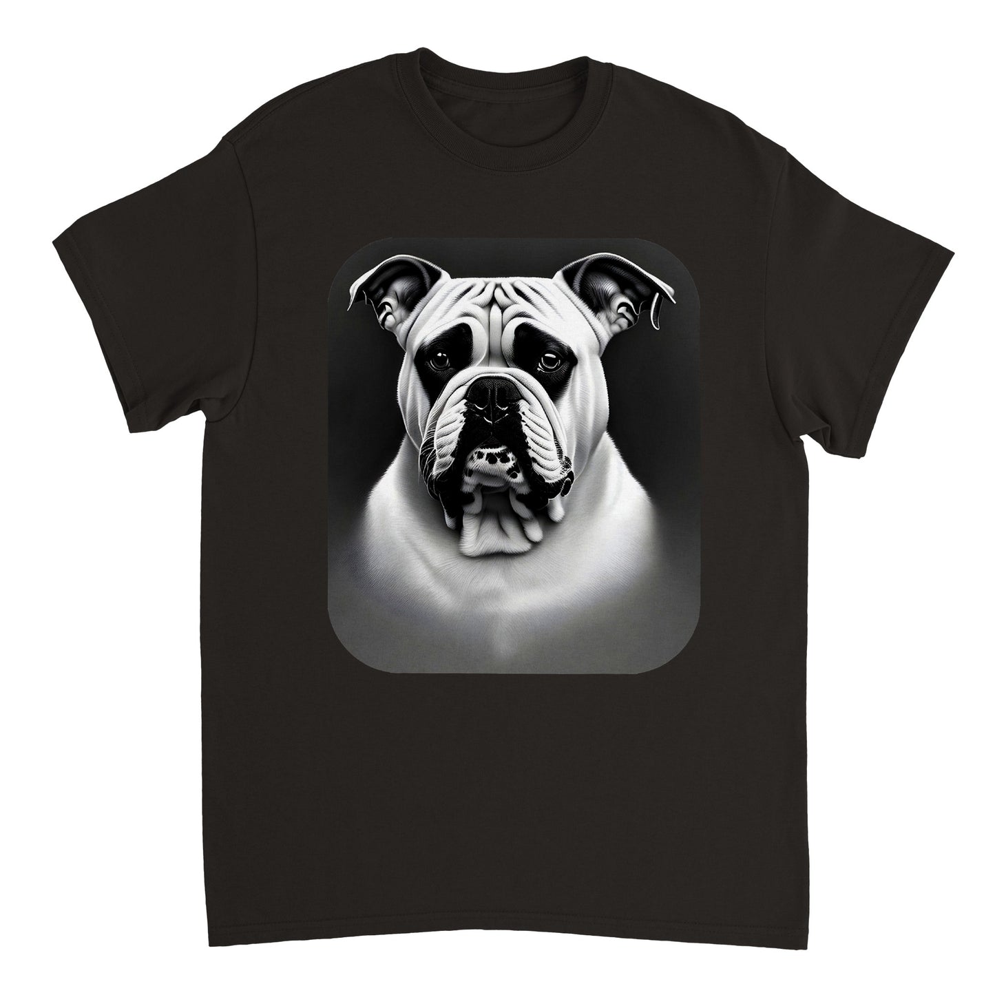 Animal Pencil Art - Heavyweight Unisex Crewneck T-shirt 4