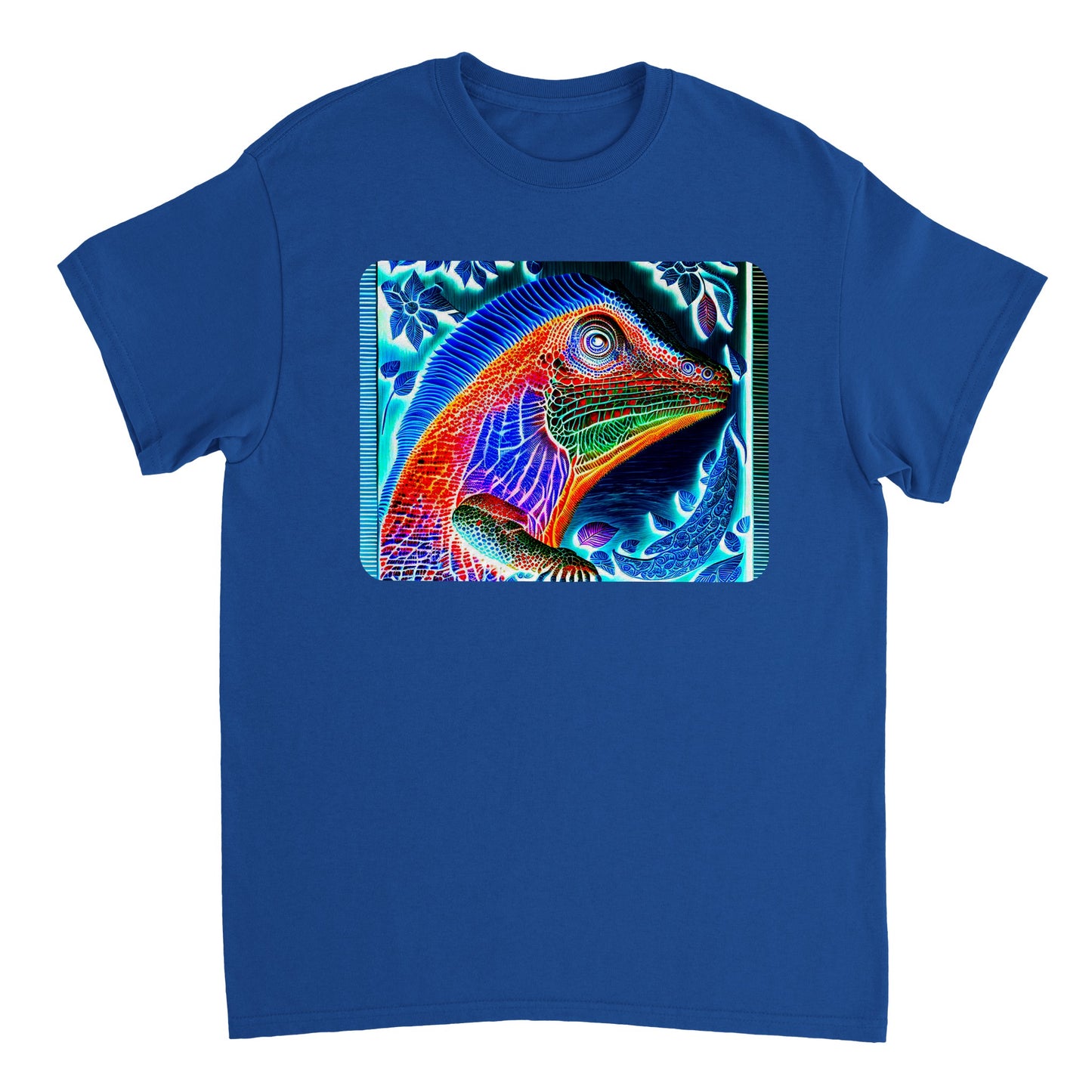 Rainbow Colors Animal - Heavyweight Unisex Crewneck T-shirt 30