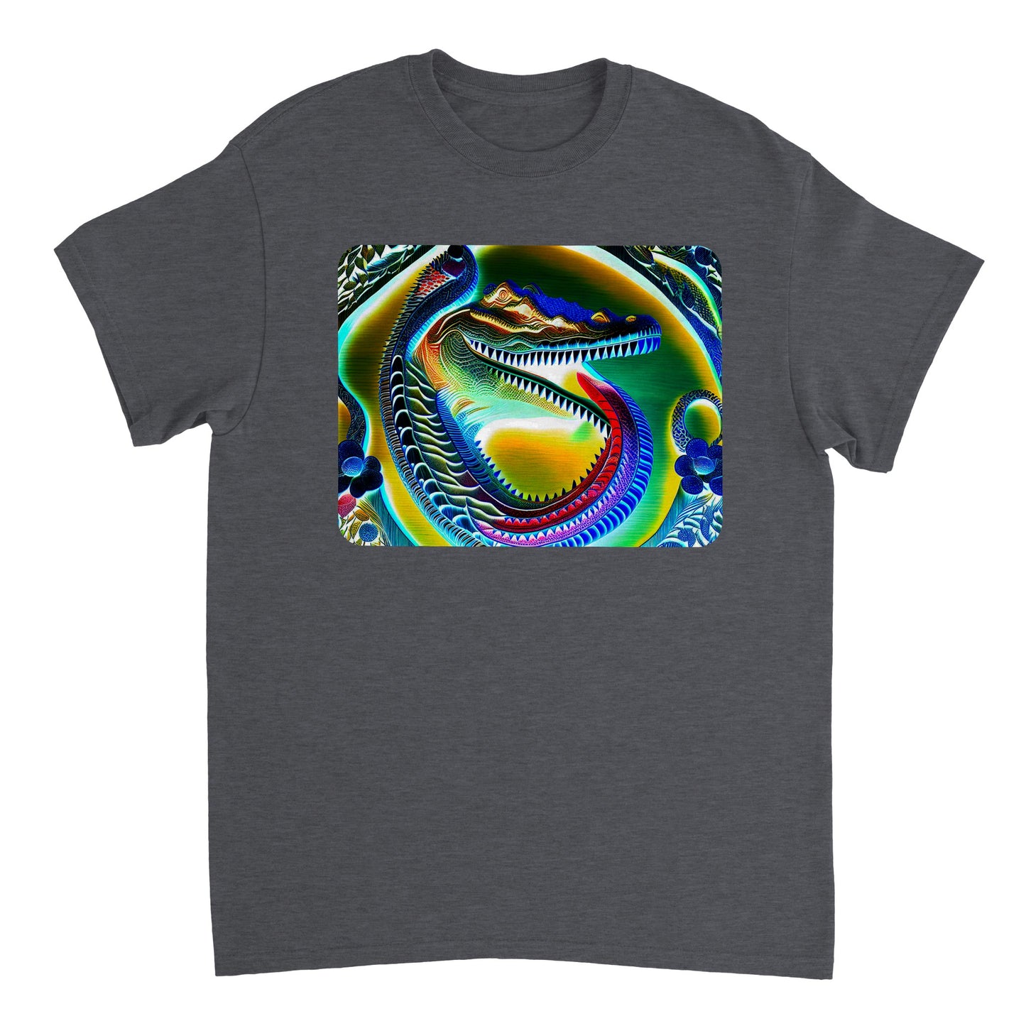 Rainbow Colors Animal - Heavyweight Unisex Crewneck T-shirt 12