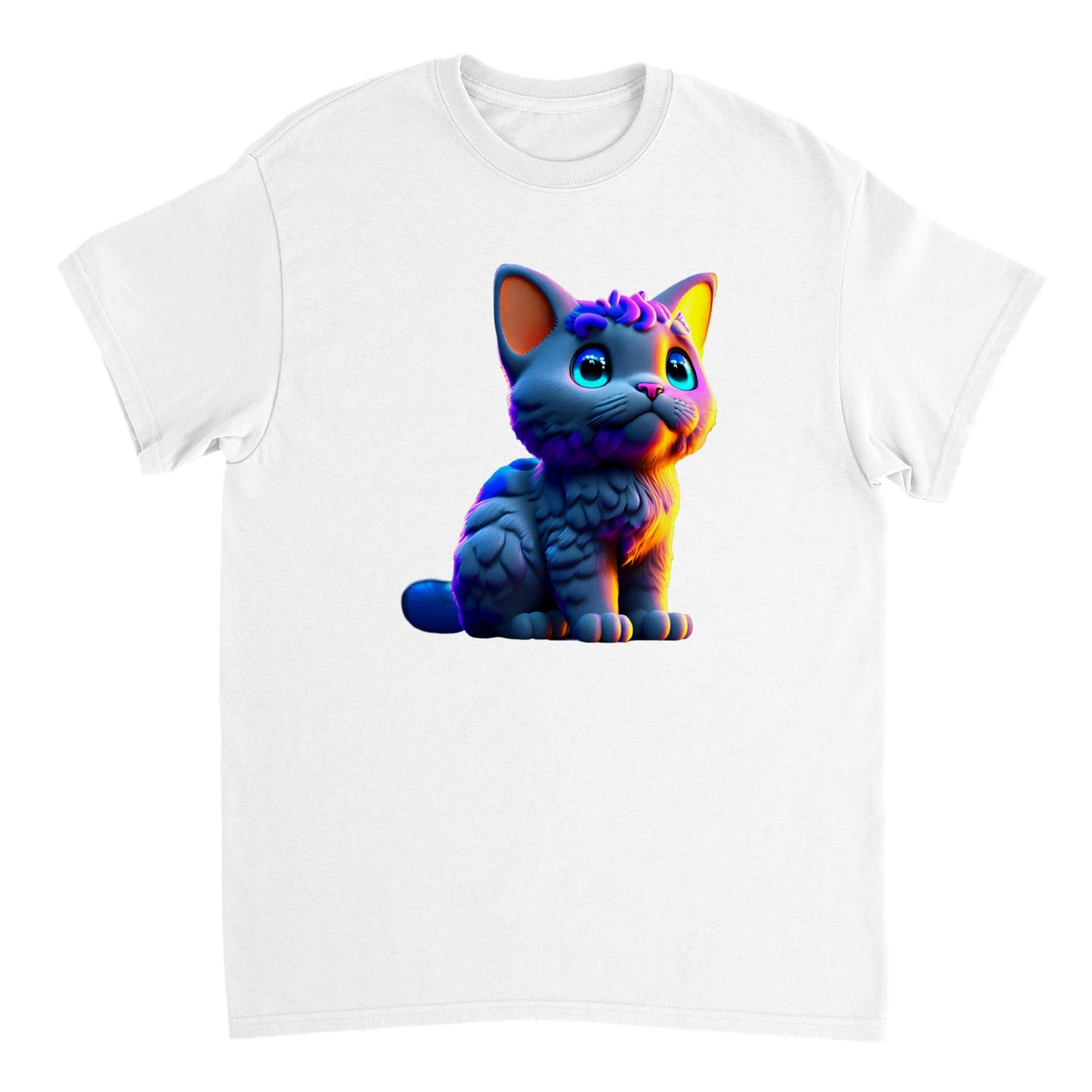 Adorable, Cool, Cute Cats and Kittens Toy - Heavyweight Unisex Crewneck T-shirt 21