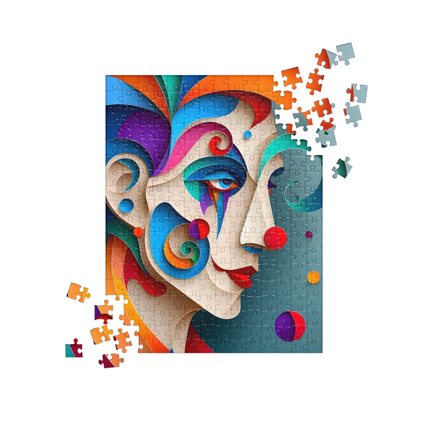 Magical 3D Clown - Jigsaw Puzzle #17