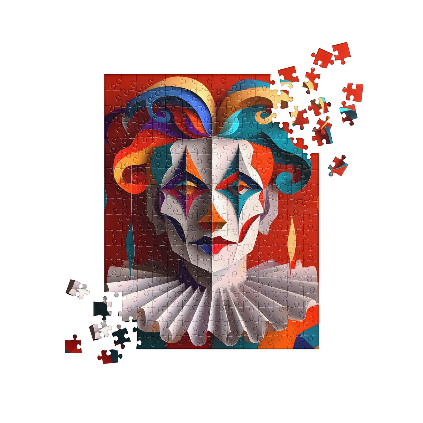 Magical 3D Clown - Jigsaw Puzzle #20
