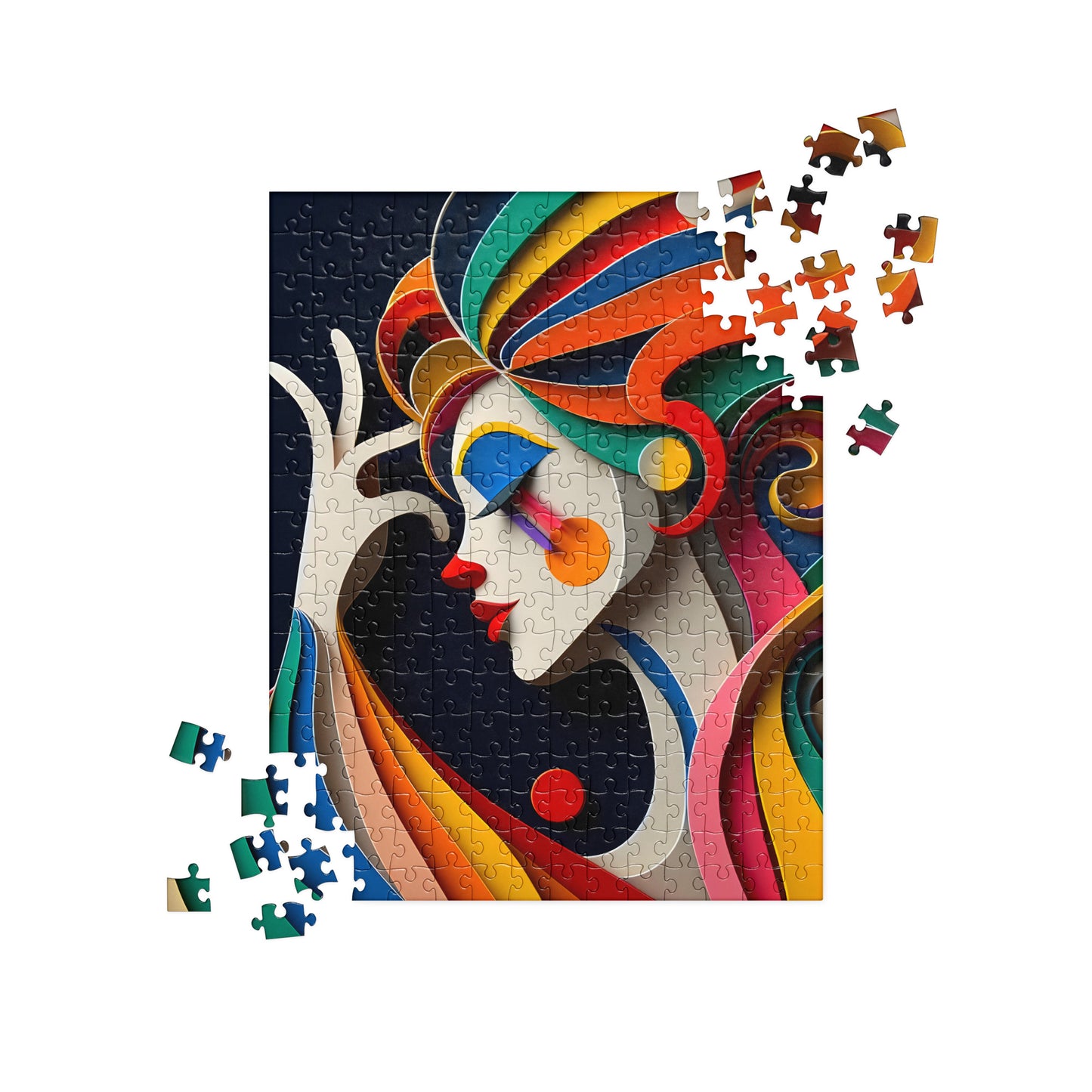 Magical 3D Clown - Jigsaw Puzzle #22