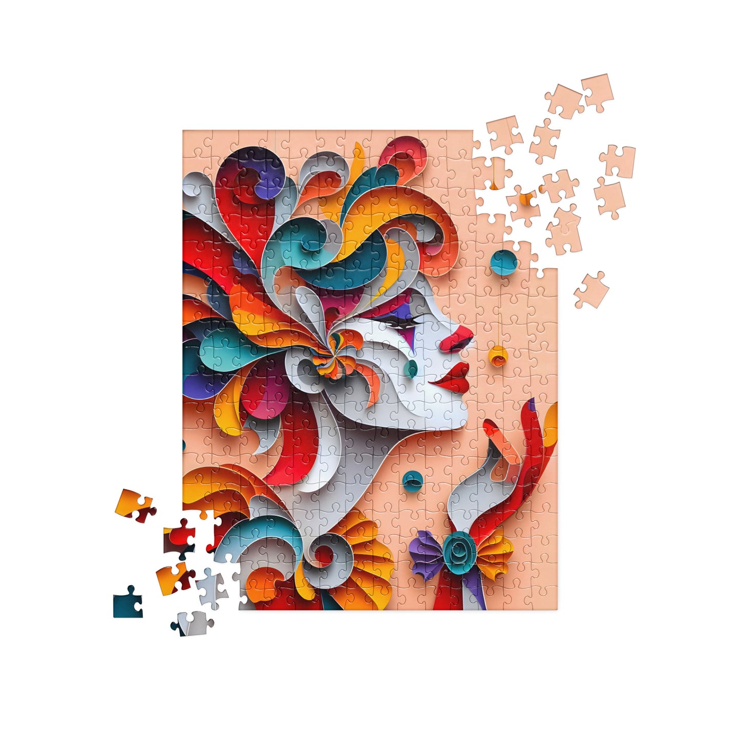 Magical 3D Clown - Jigsaw Puzzle #26