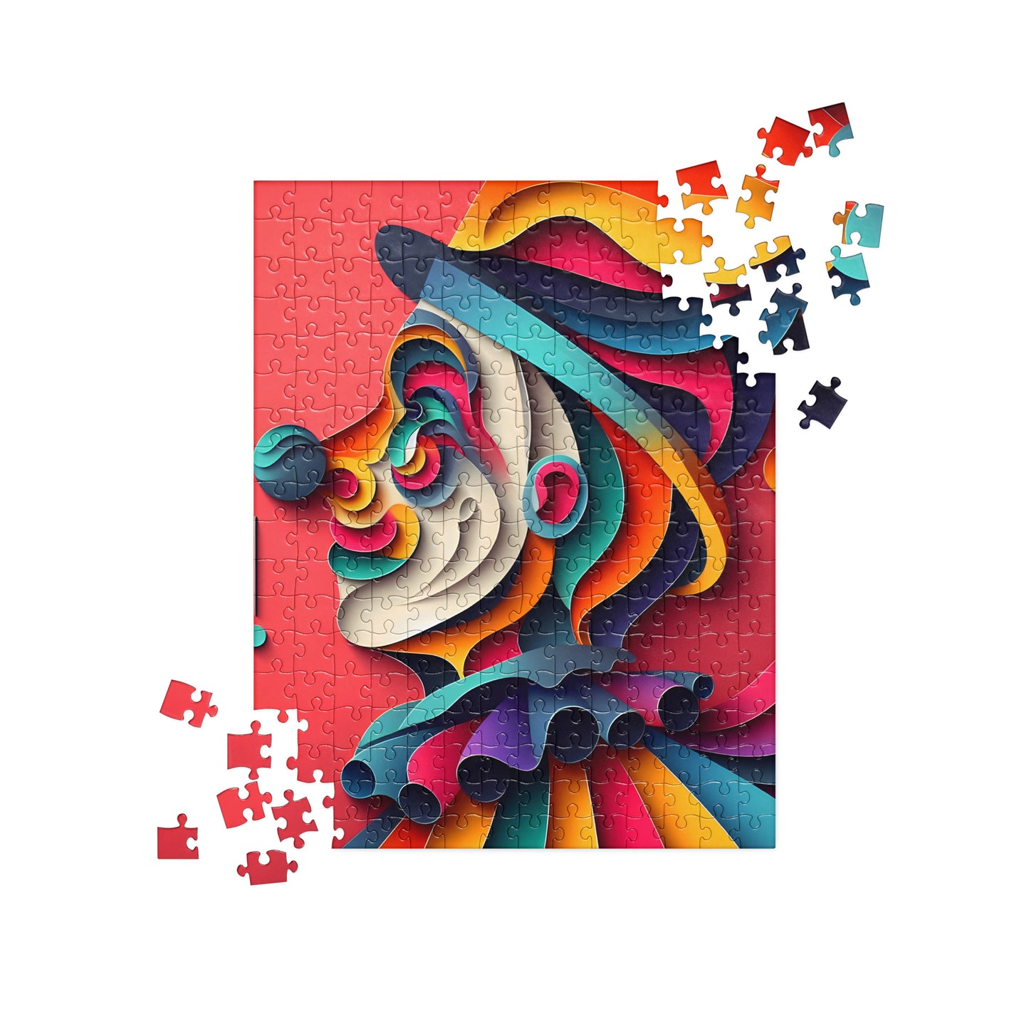 Magical 3D Clown - Jigsaw Puzzle #35