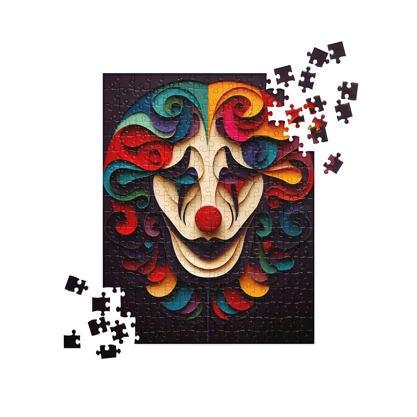 Magical 3D Clown - Jigsaw Puzzle #39