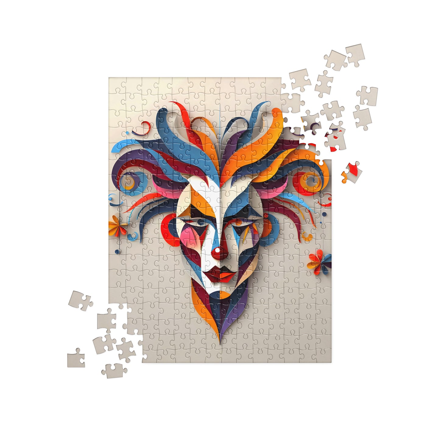 Magical 3D Clown - Jigsaw Puzzle #40
