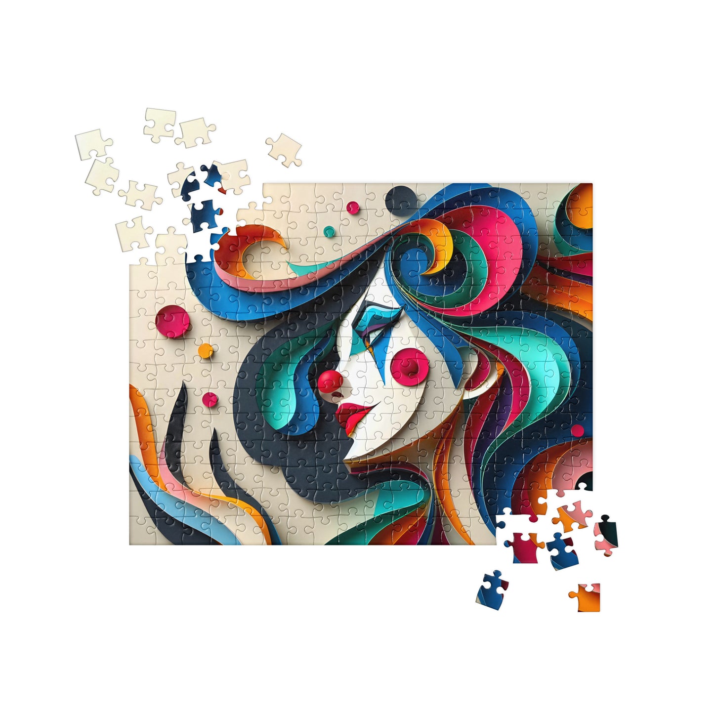 Magical 3D Clown - Jigsaw Puzzle #45