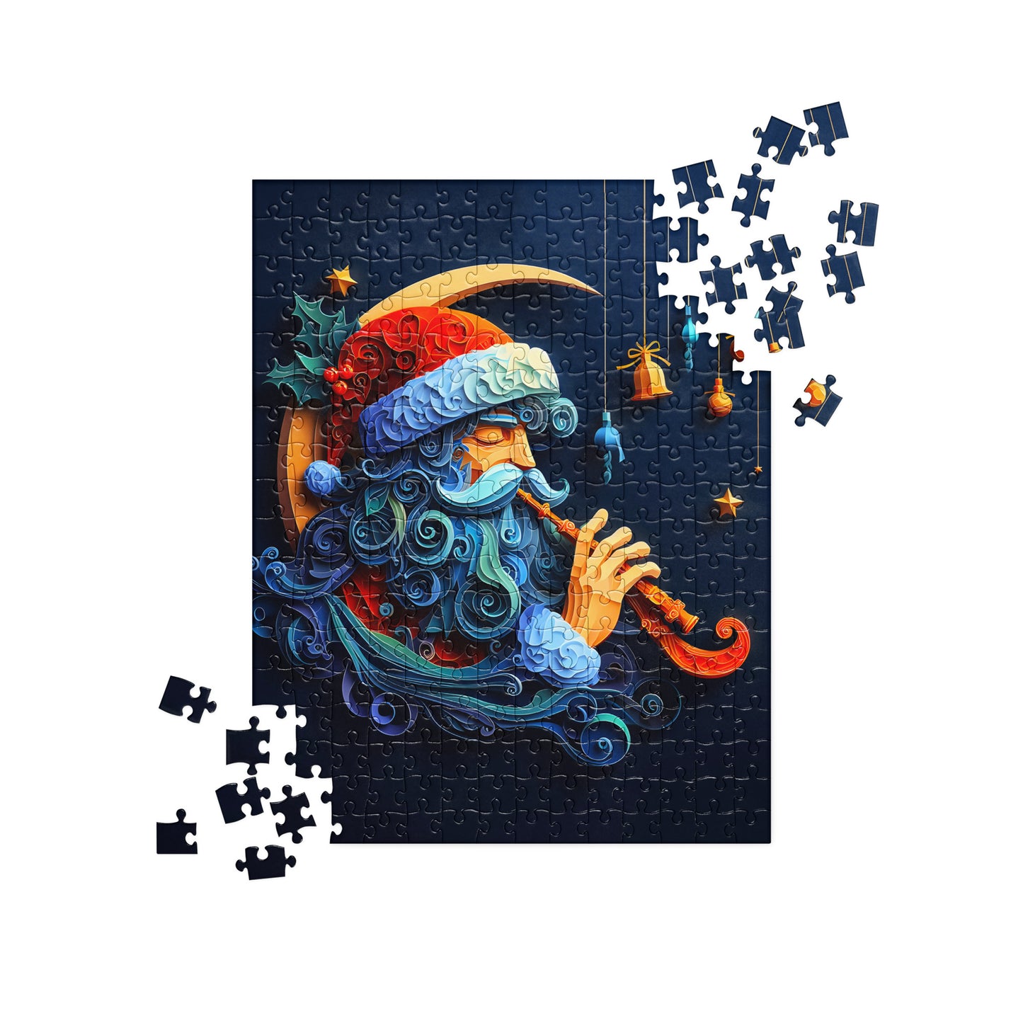 3D Merry Christmas - Jigsaw Puzzle #1