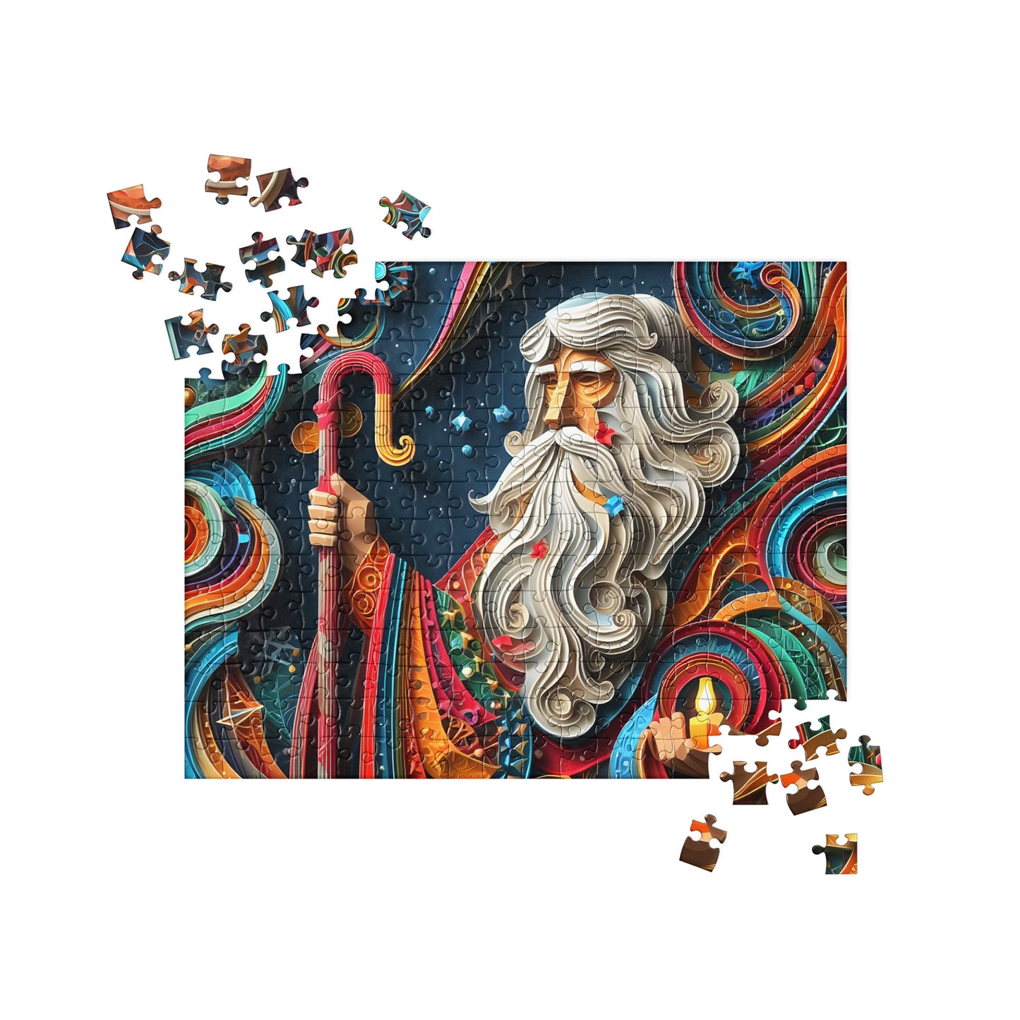 3D Merry Christmas - Jigsaw Puzzle #7