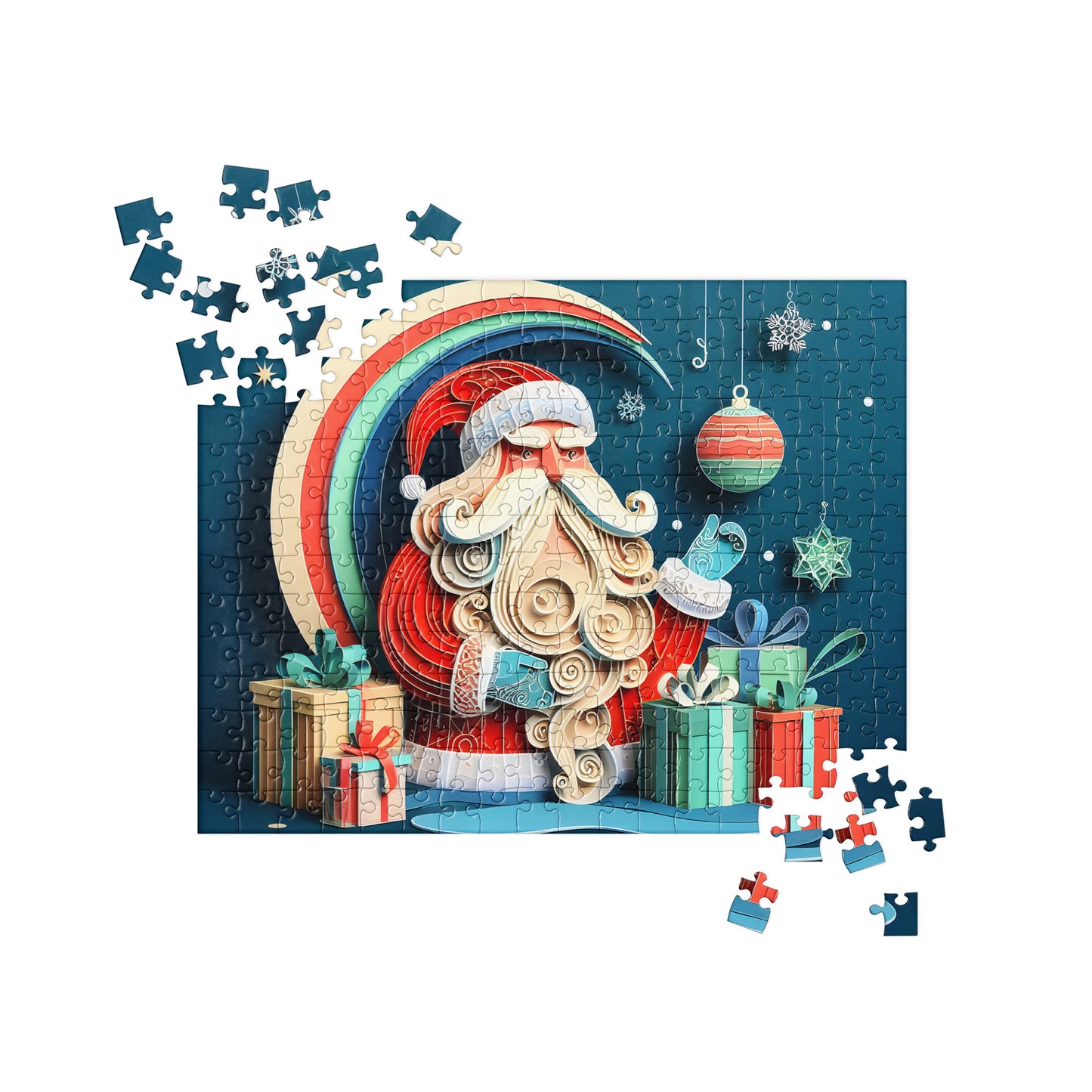 3D Merry Christmas - Jigsaw Puzzle #8