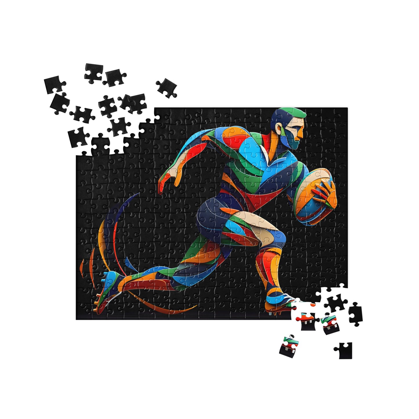 3D Rugby Player - Jigsaw Puzzle #2