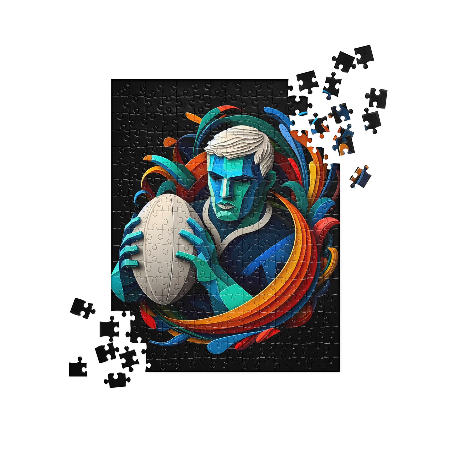 3D Rugby Player - Jigsaw Puzzle #3