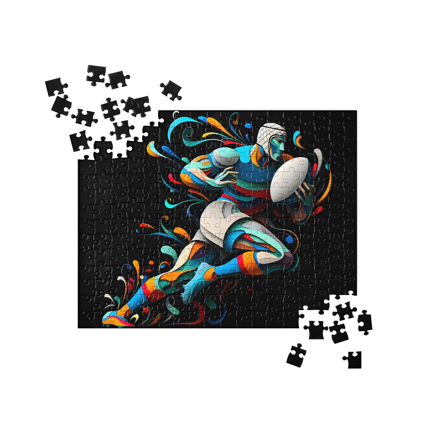 3D Rugby Player - Jigsaw Puzzle #6