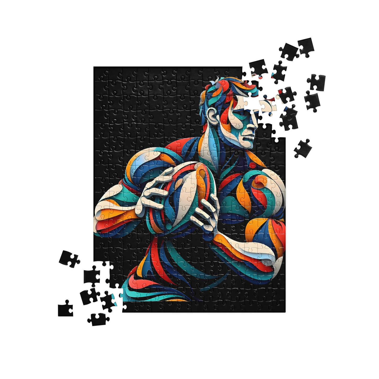 3D Rugby Player - Jigsaw Puzzle #10