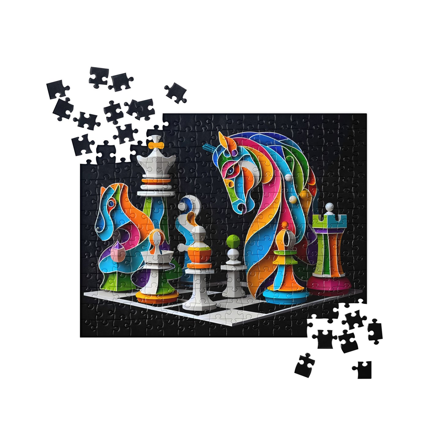 3D Chess Art - Jigsaw Puzzle #3