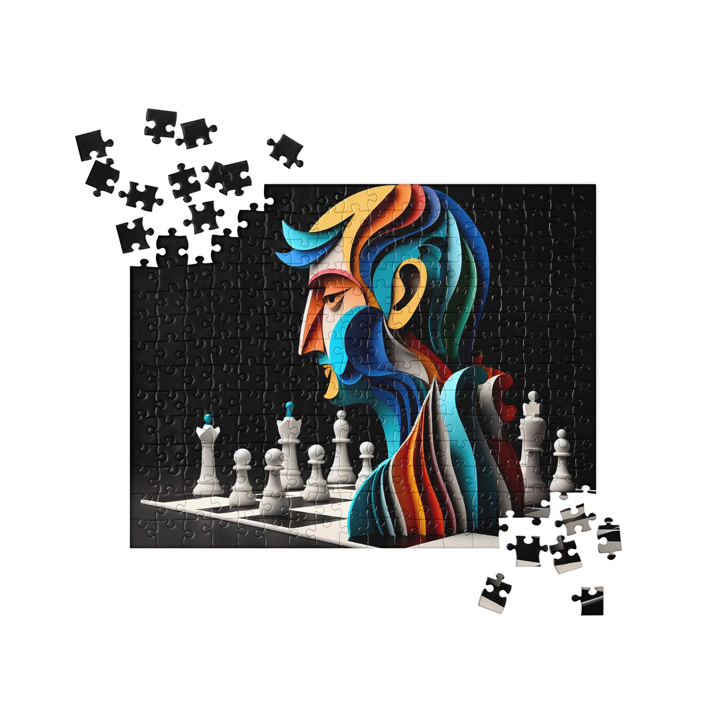 3D Chess Art - Jigsaw Puzzle #4