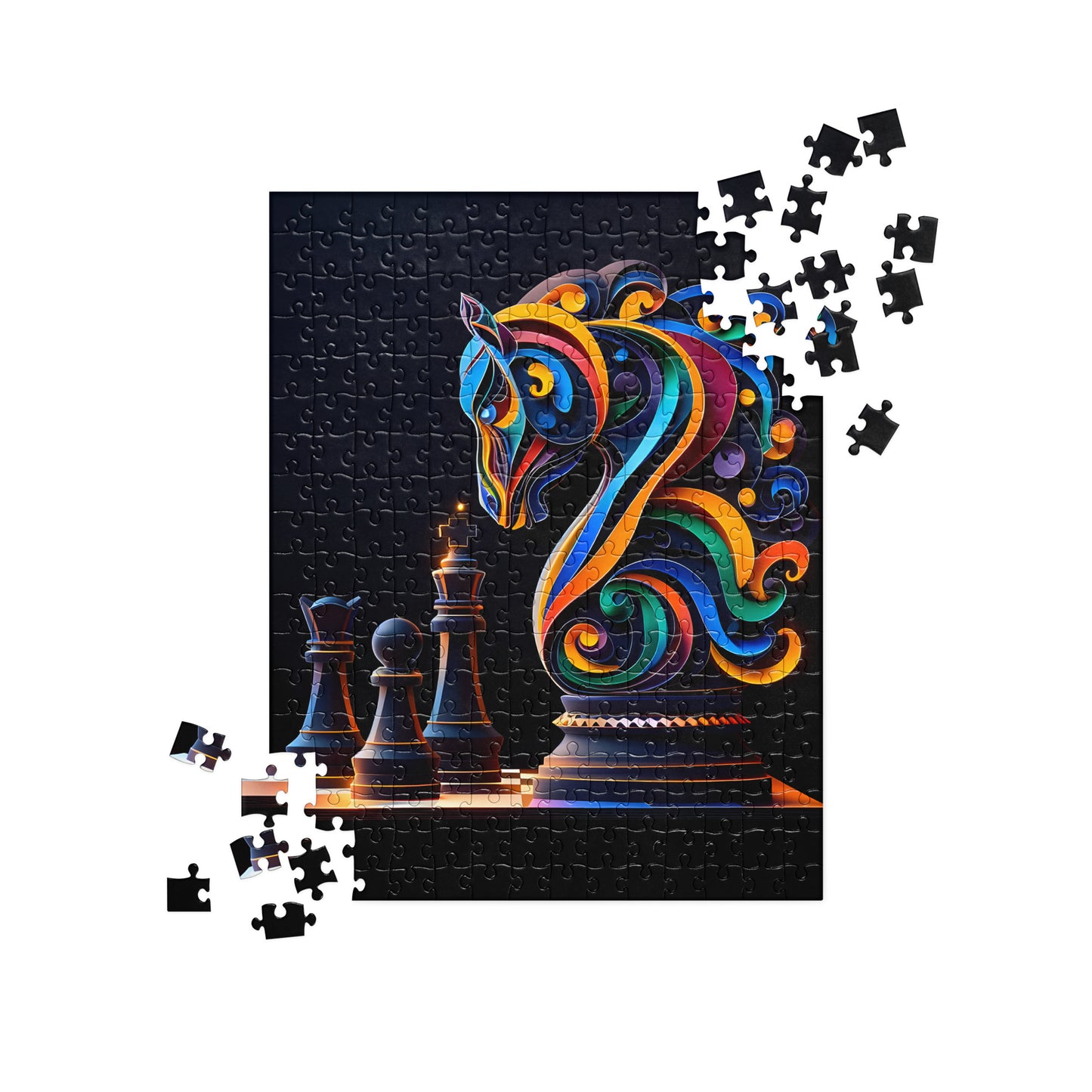 3D Chess Art - Jigsaw Puzzle #5