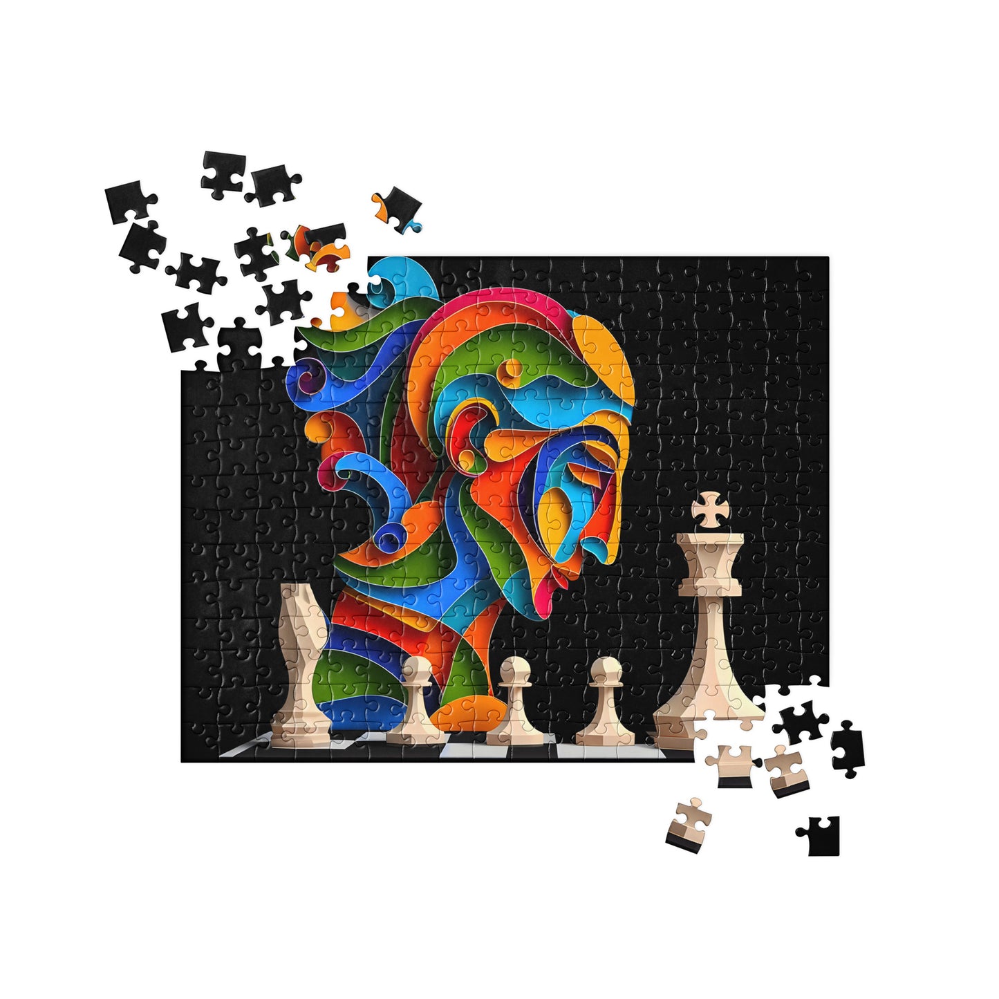 3D Chess Art - Jigsaw Puzzle #6