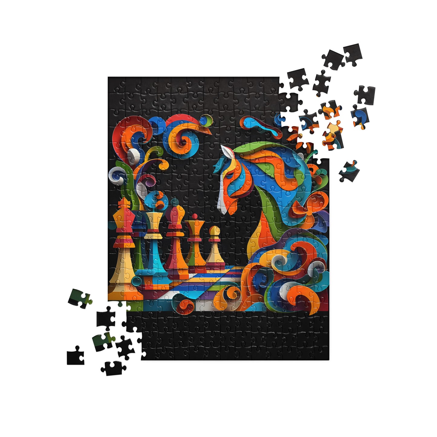 3D Chess Art - Jigsaw Puzzle #7