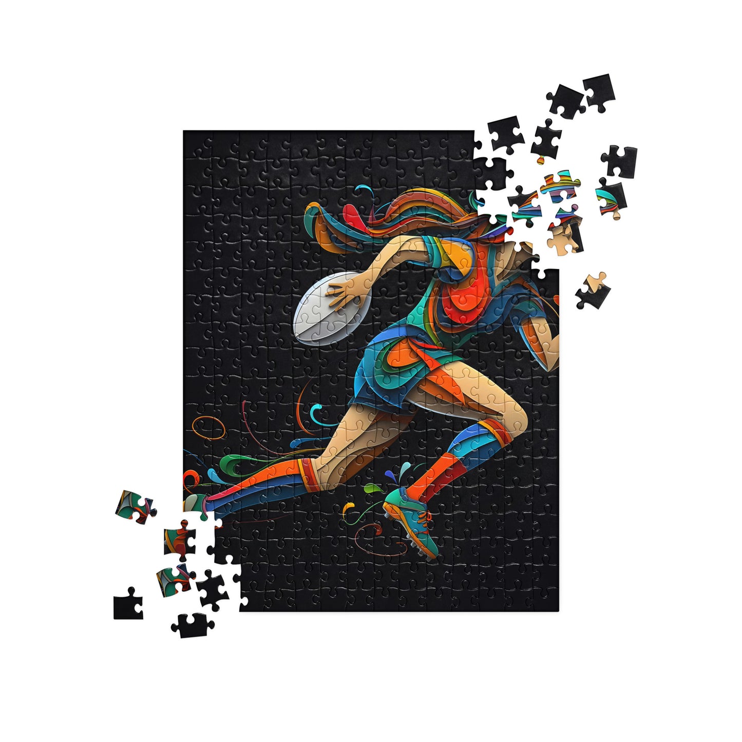 3D Rugby Player - Jigsaw Puzzle #18