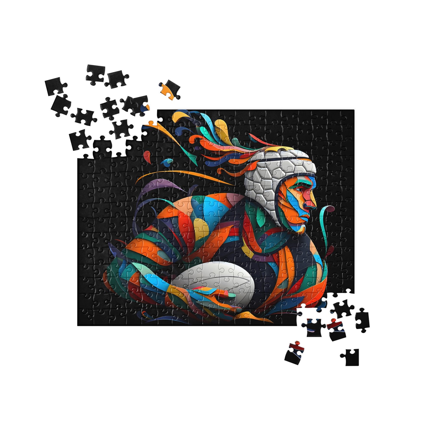 3D Rugby Player - Jigsaw Puzzle #19