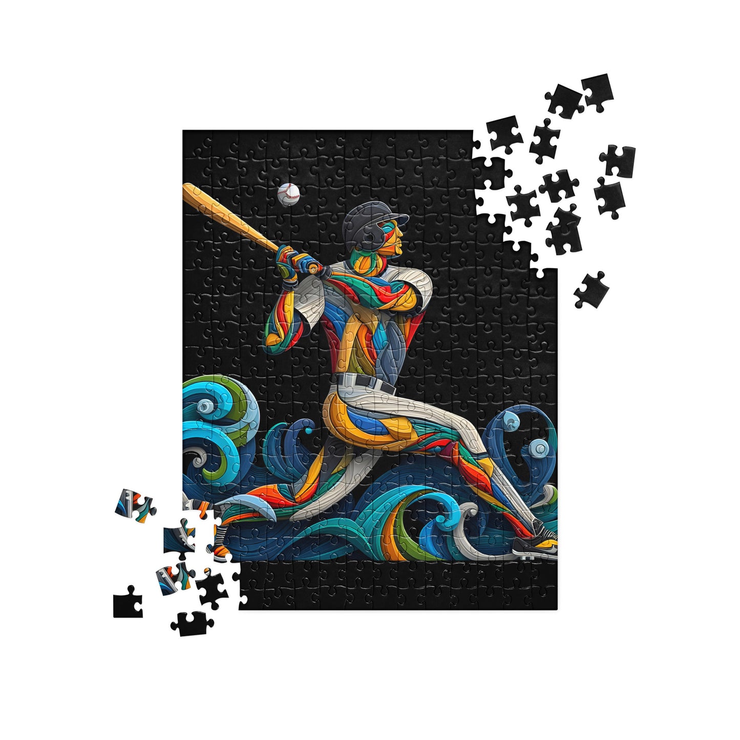 3D Baseball Player - Jigsaw Puzzle #1